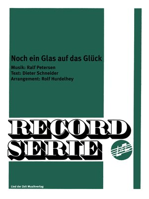 cover image of Noch ein Glas auf das Glück